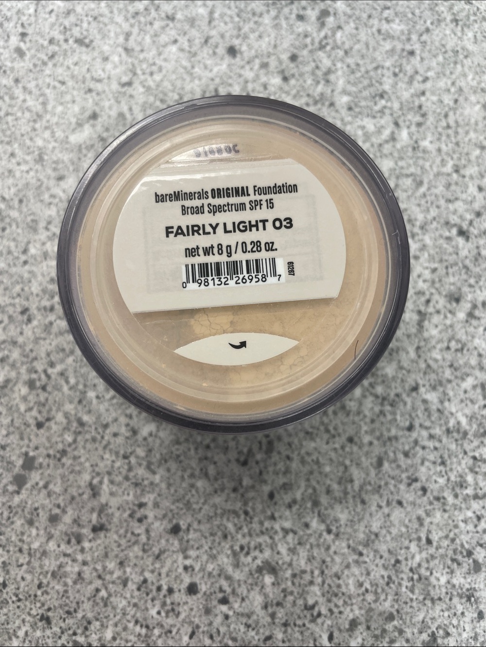 .8 gram .28 oz  loose powder foundation